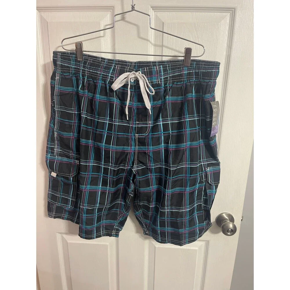 Kanu Surf Men's Infinite Swim Trunks Size XXL New With Tags
